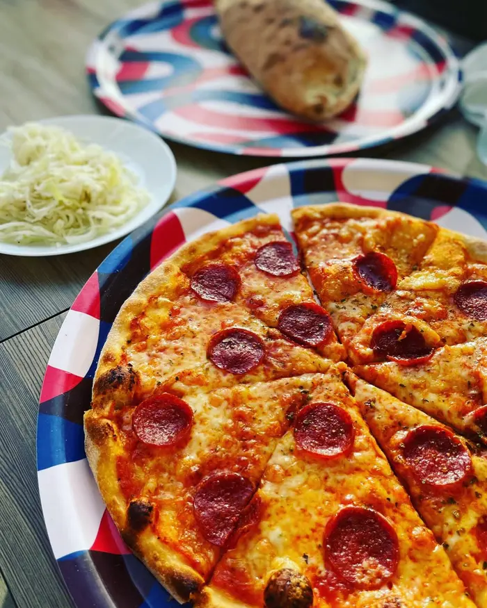 Freshly baked pepperoni pizza from PizzaXXL